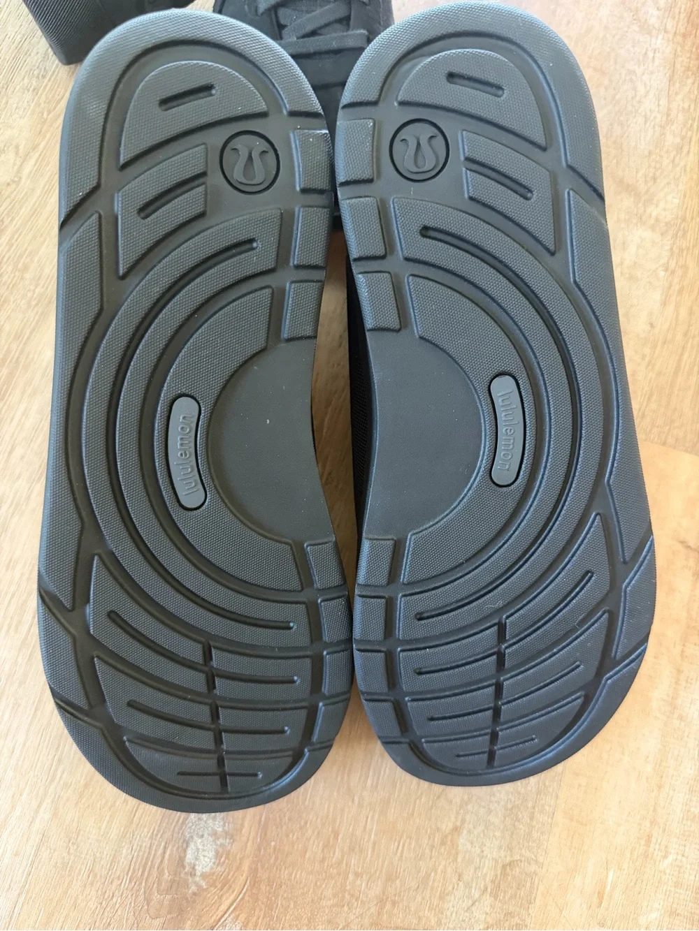 lululemon athletica Black Insulated Slip-On Winter Booties
